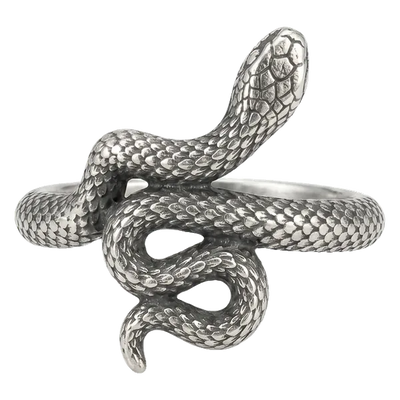 Serpentine — Snake Ring