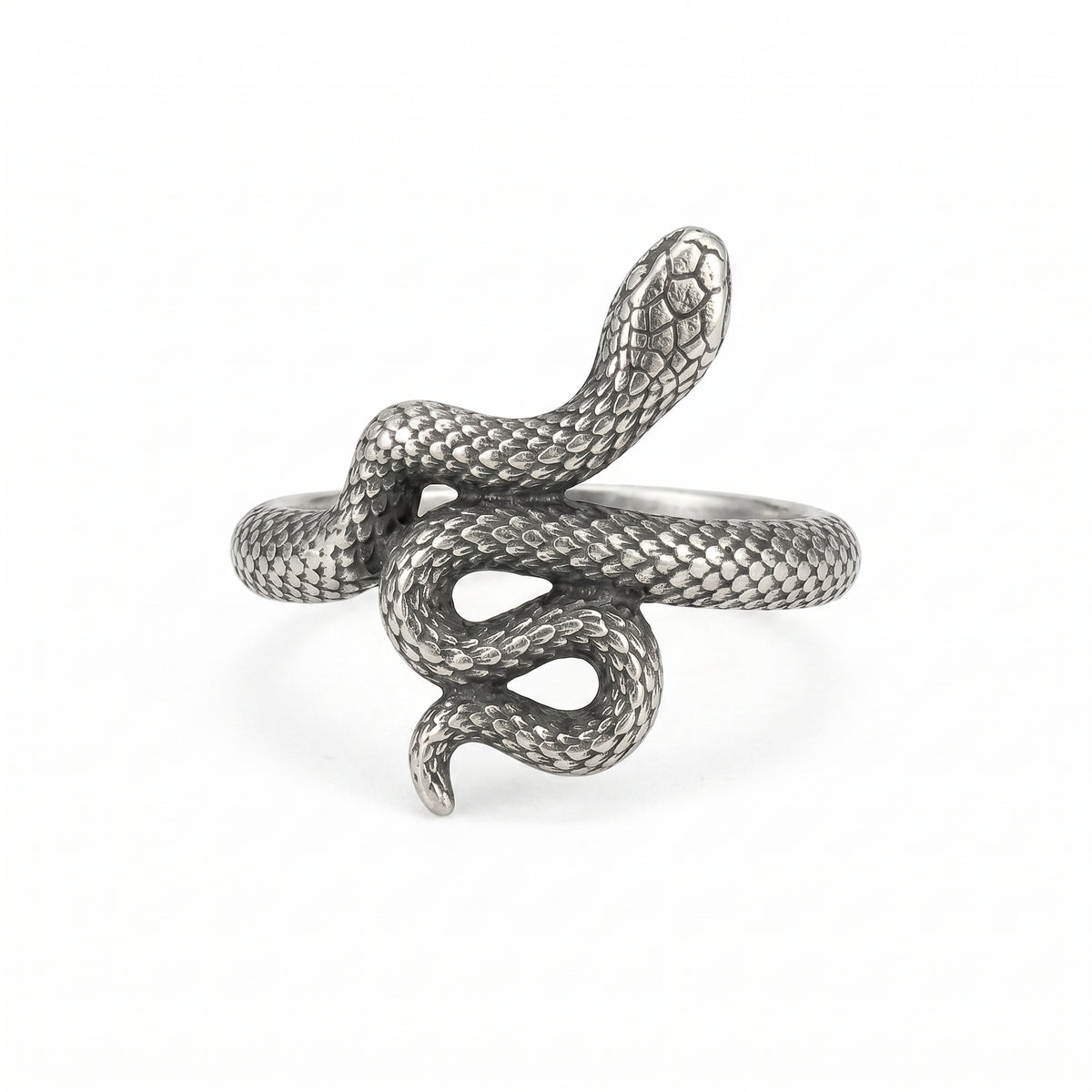 Serpentine — Snake Ring